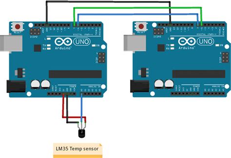 connecting 2 arduinos together.